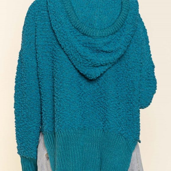 POL Knit Hoody - Blue - Picture 5 of 8